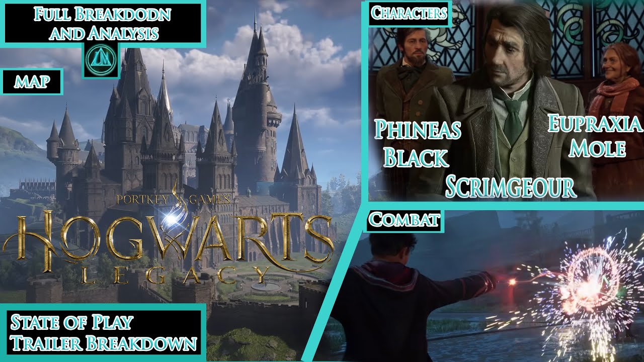Full Extended Breakdown - Hogwarts Legacy | State of Play - Trailer Breakdown
