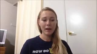 Testimonial HEATHER DODSON, UC - DAVIS - 3RD YEAR STUDENT