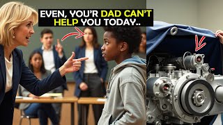 Professor Dares Black Student to Fix an IMPOSSIBLE Engine Problem—10 Minutes Later  Shocked Everyone