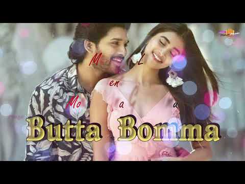 Butta Bomma Full Video Song - Ala Vaikunthapurramuloo - Lyrics (2020) (4K)