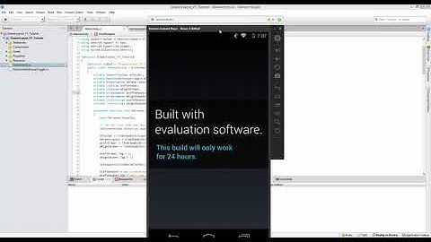 Xamarin Android Tutorial   52   Reverse Navigation Drawer - English