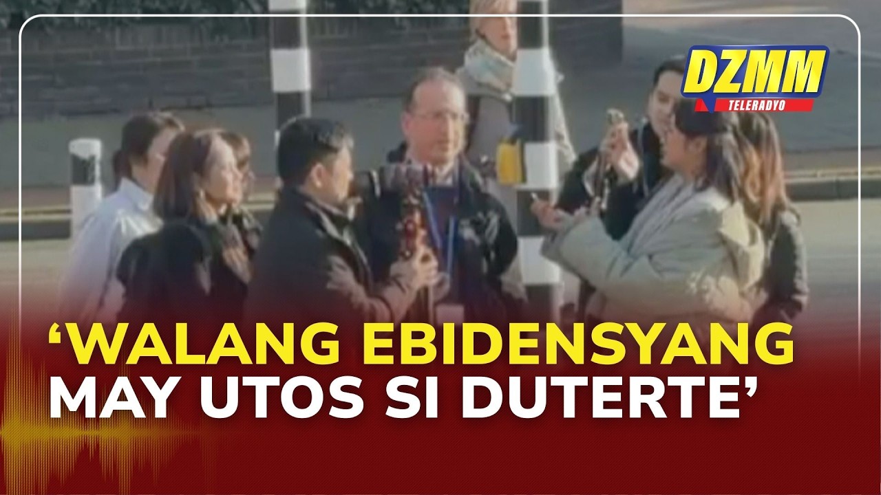 Defense team just doing its job after Kaufman apology at ICC hearing | DZMM Teleradyo (27 Feb 2026)