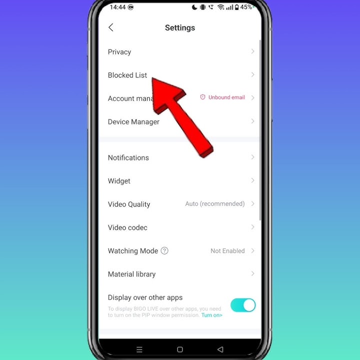 How To See Blocked List On Bigo Live App || How To View Blocked user on Bigo Live #bigolive