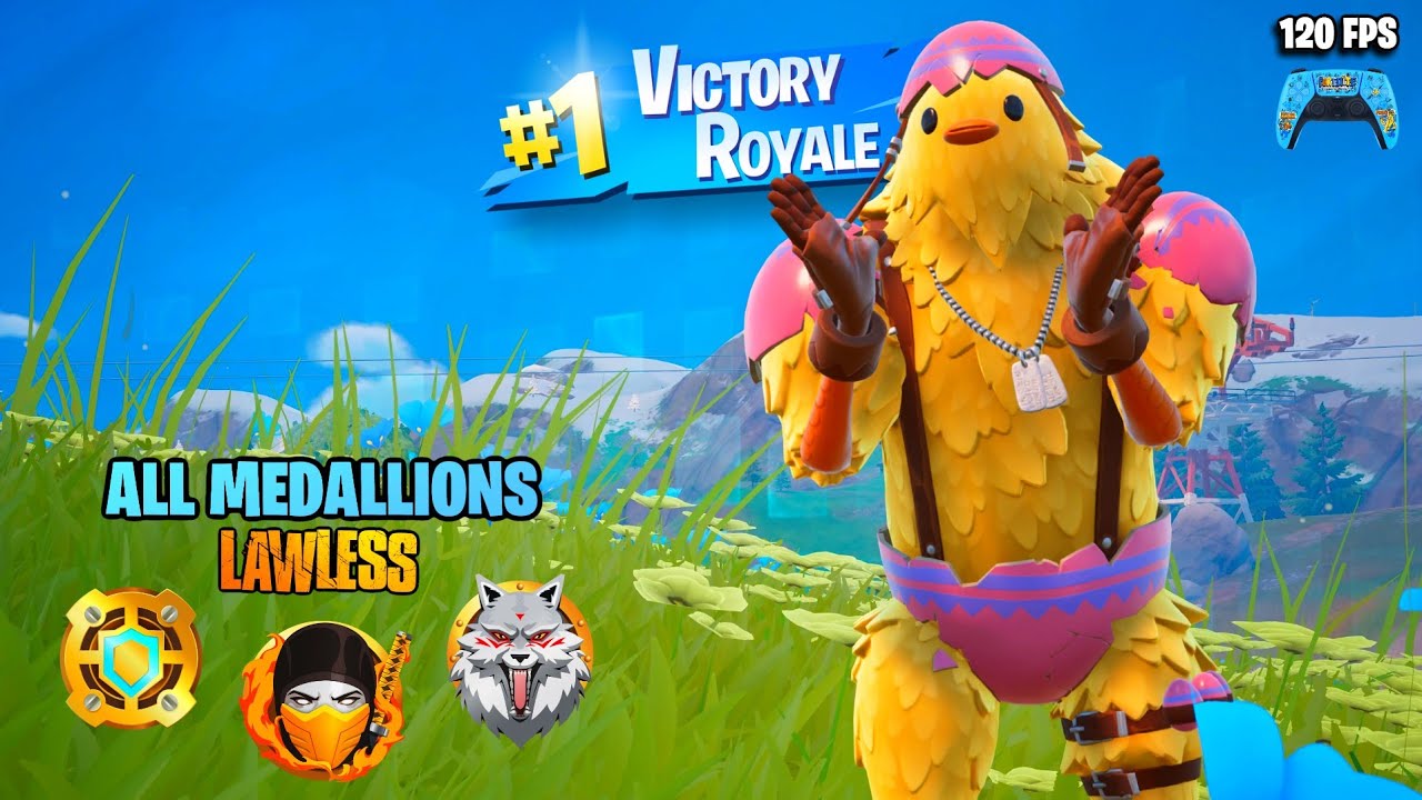 How To Get ALL MEDALLIONS In Fortnite Chapter 6 Season 2 (PS5 120 FPS)