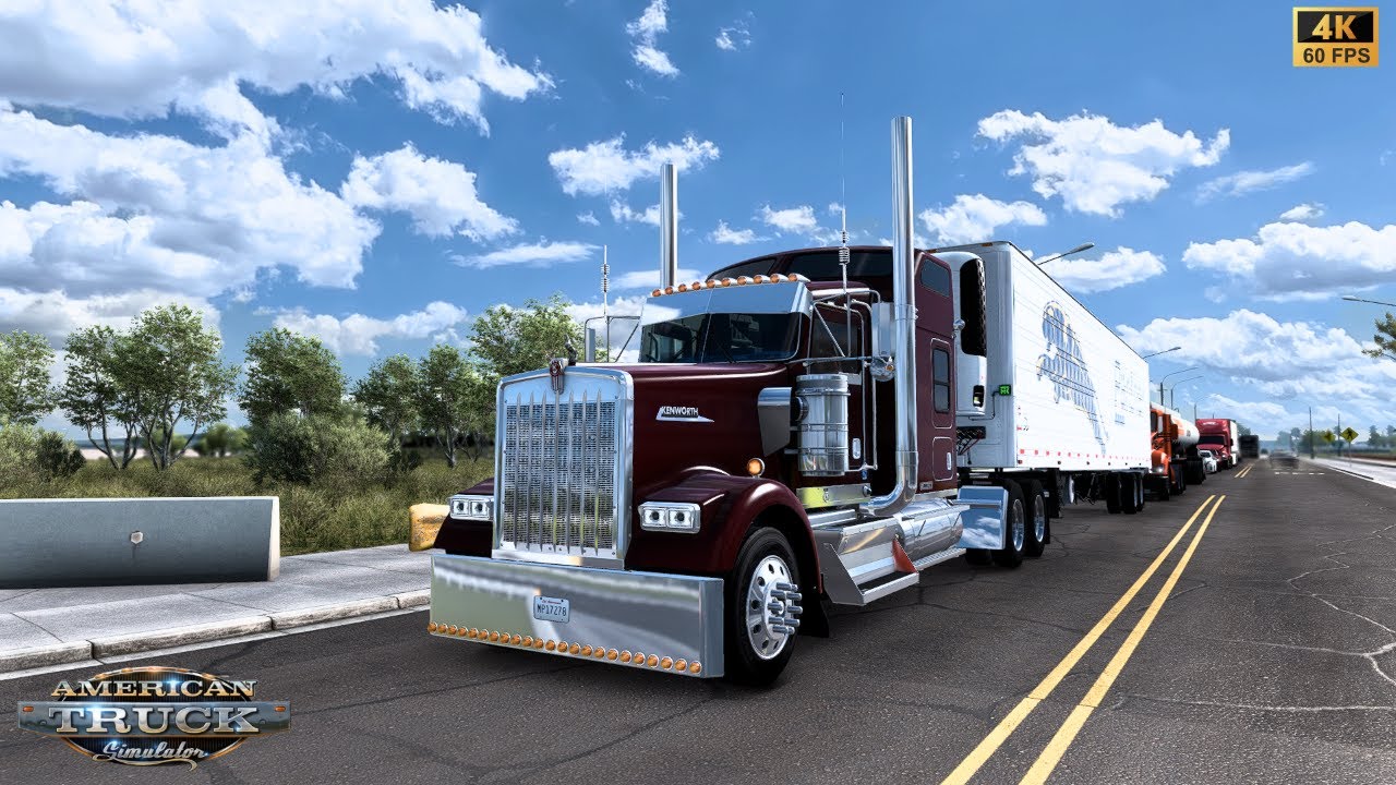  W900 Jasper Custom Dominates Kentucky Backroads|| Farm to Table Freight| DD60 12.7L 6