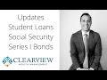 Updates - Student Loan Forgiveness, Social Security Increase, Series I Bonds