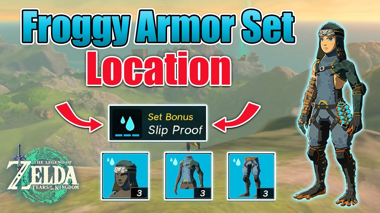 How to Get the Froggy Armor Set | Zelda World Guide 