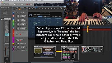 Logic Pro X - In Use: Tape Delay Beat Skip & Insert FX Glitcher