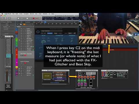 Logic Pro X - In Use: Tape Delay Beat Skip & Insert FX Glitcher