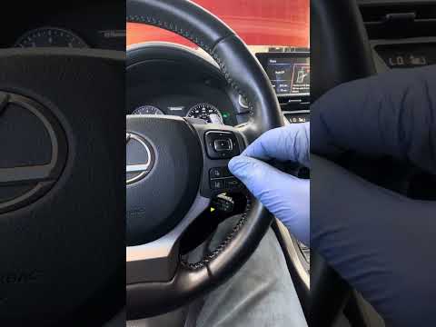 2020 Lexus NX300 oil and maintenance reset