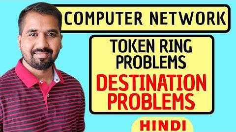 Token Ring Problems : Destination Problems Explained in Hindi l Computer Network Course
