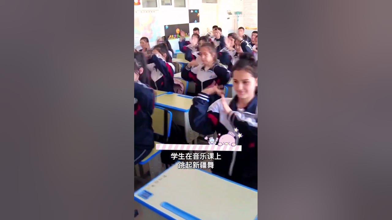 China’s Xinjiang students are natural dancers