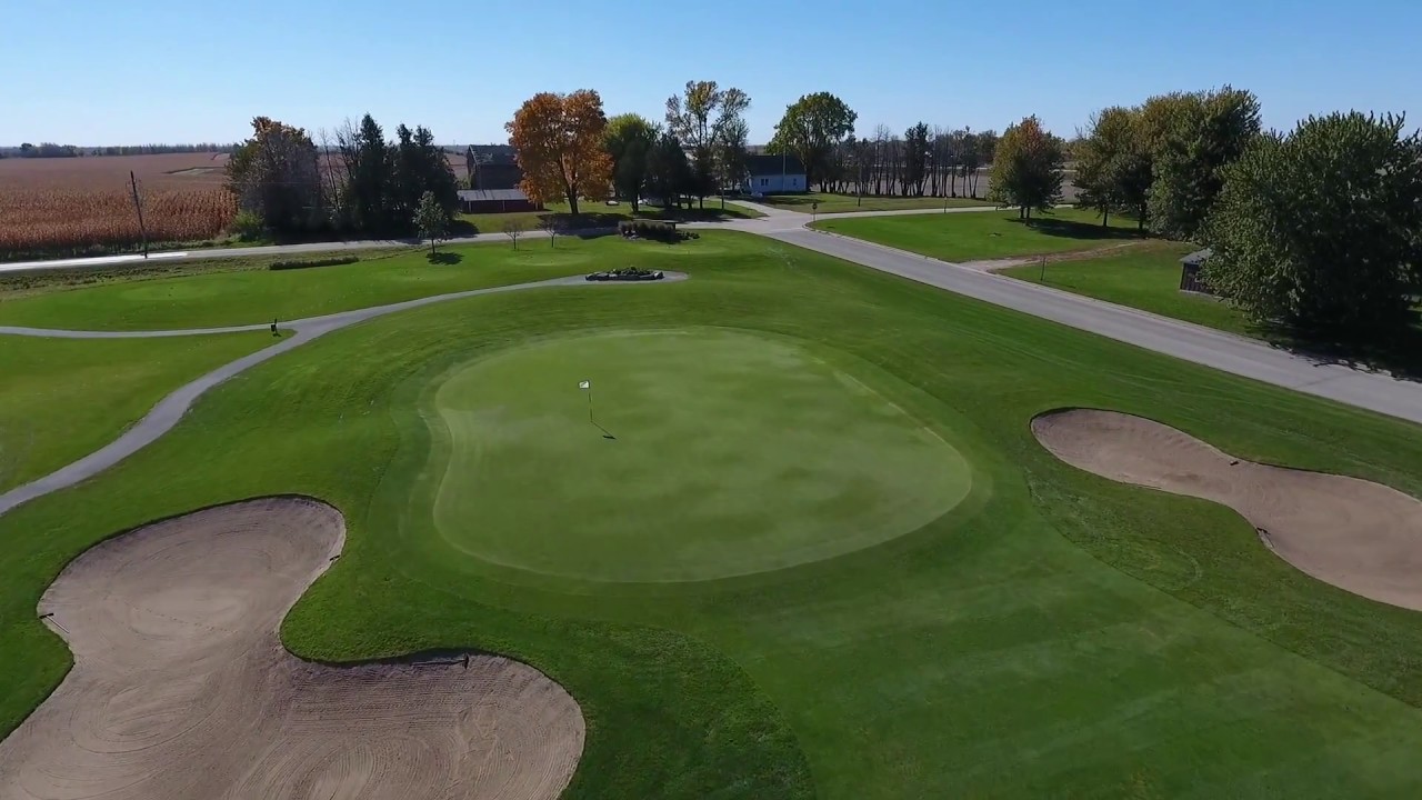 Hole 10 Flyover Prairie Links Golf Course YouTube