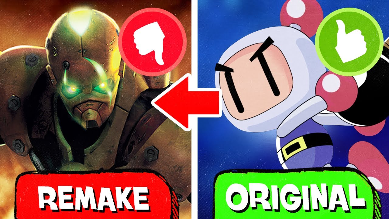 5 PIORES REMAKES e REMASTERS de JOGOS!
