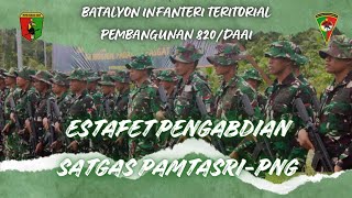 UPACARA SERAH TERIMA SATGAS YONKO 466 PASGAT KE BRIGADE PARAKO 3 PASGAT