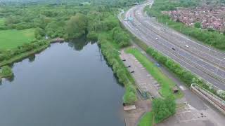 First proper flight with my phantom 3  advanced at sale water park. Trafford by Eddy Pro Lay Carpets 64 views 5 years ago 16 minutes