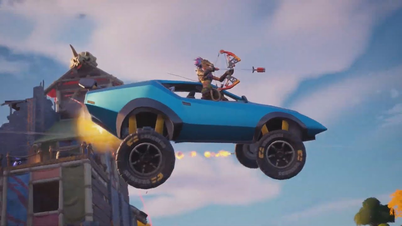 The "CHONKERS TIRE SET" Will Let You Drive Fast OffRoad! (Fortnite