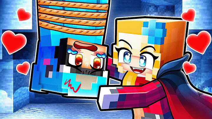 Omz HUMAN and Crystal VAMPIRE Love Story in Minecraft!