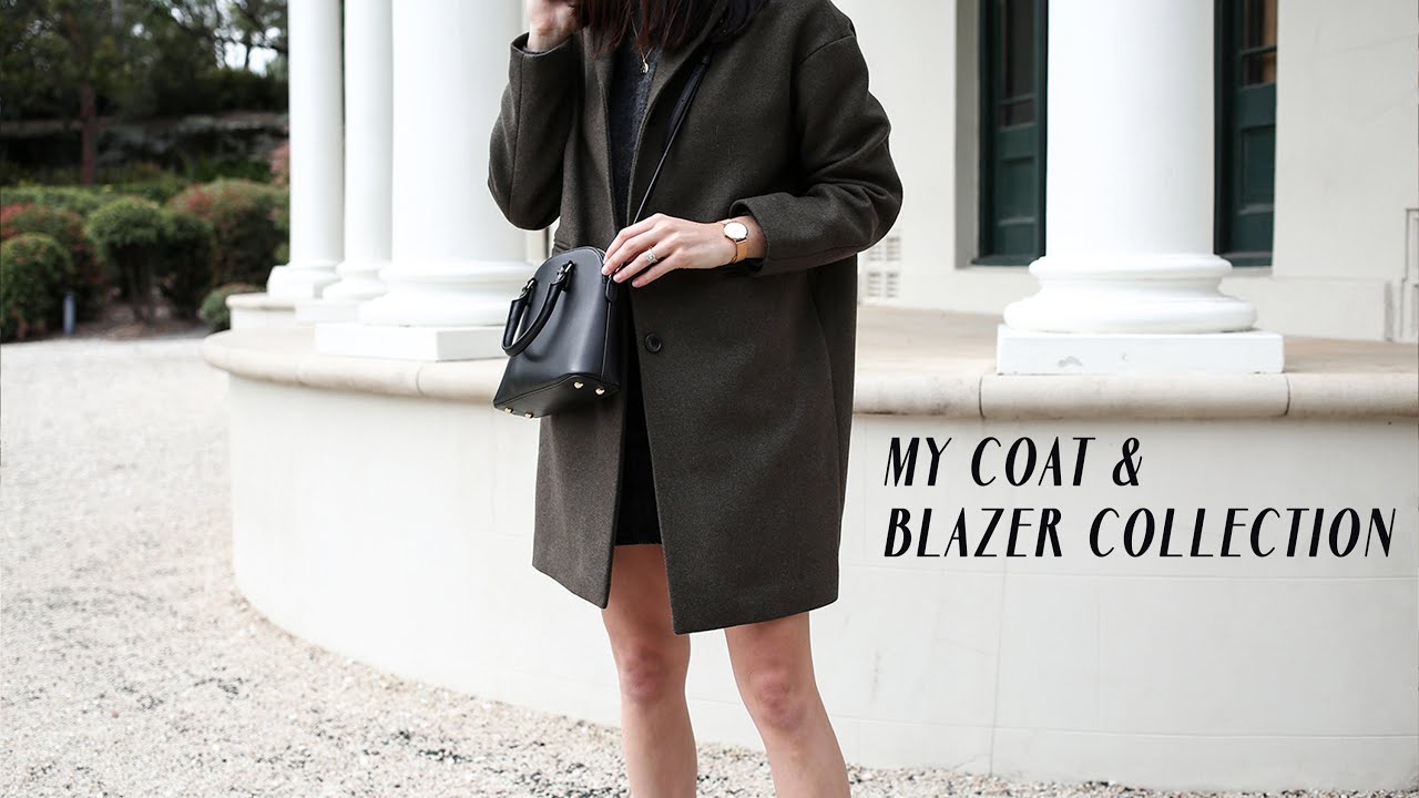 TRYING ON ALL MY BLAZERS & COATS - The Best Coats for Cold Weather (Minimal Style) | Mademoiselle