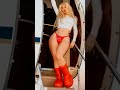 Iggy azalea captioned big red boots for a boss bitch iggyazalea