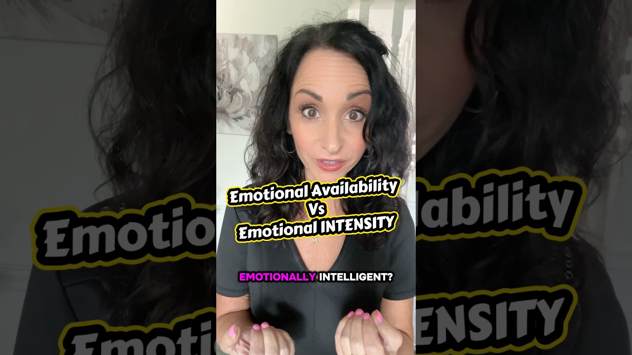 Emotionally Available… Or Just Emotionally Intense? 👀