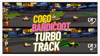 COCO BANDICOOT l TURBO TRACK l CRASH TEAM RACING l PS 1 l GAME l CAR l REVIEW screenshot 5
