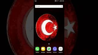 Türkiye 3D Logo Duvar Kağıdı