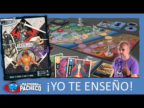 UNMATCHED: Cómo Jugar (a este Juego de Mesa) | Unmatched: Battle Of Legends Volumen 1