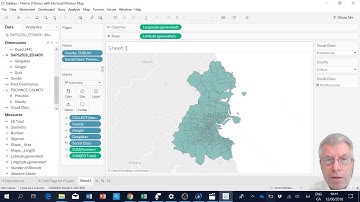 Screencast Video for Mapping Census data using Tableau