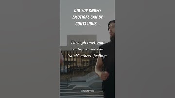 Emotional Contagion: The Science of Shared Feelings #psychology #brainscience #positivepsychology