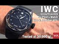 IWC Schaffhausen Big Pilot’s Watch Shock Absorber XPL. Tested at 30.000g!