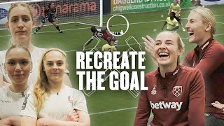 “Throw Yourself At It” 🚲 | Loughborough University Recreate Hammers Goals ⚒️