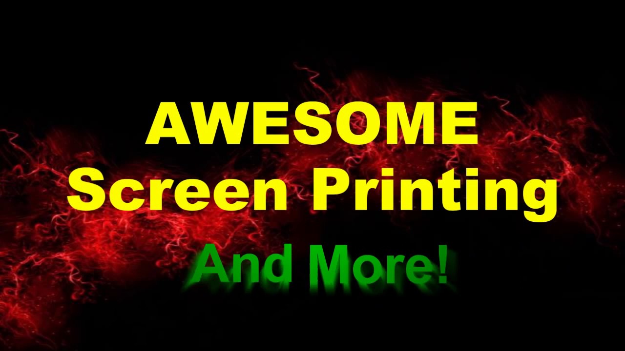 Screen Printing, Embroidery and Digital Printing Flawless Printing
