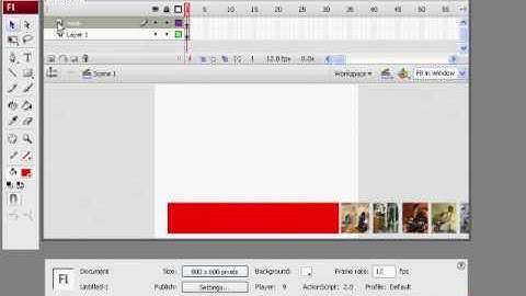 A Looping Image Slider in Flash, Part 2 - Actionscript 2.0