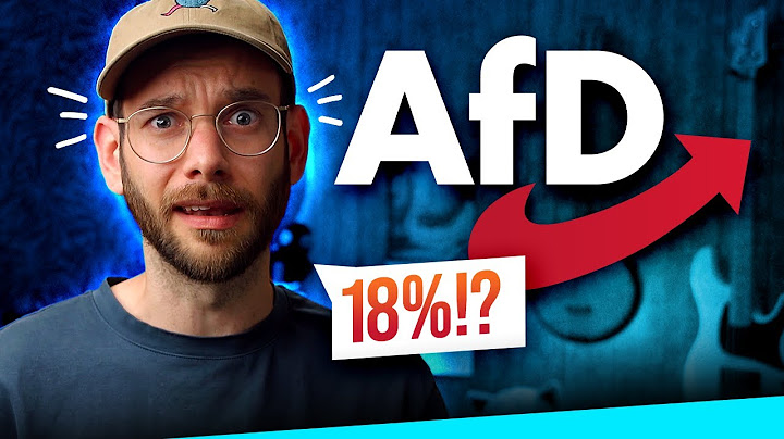 Warum die Afd 18% bekommt