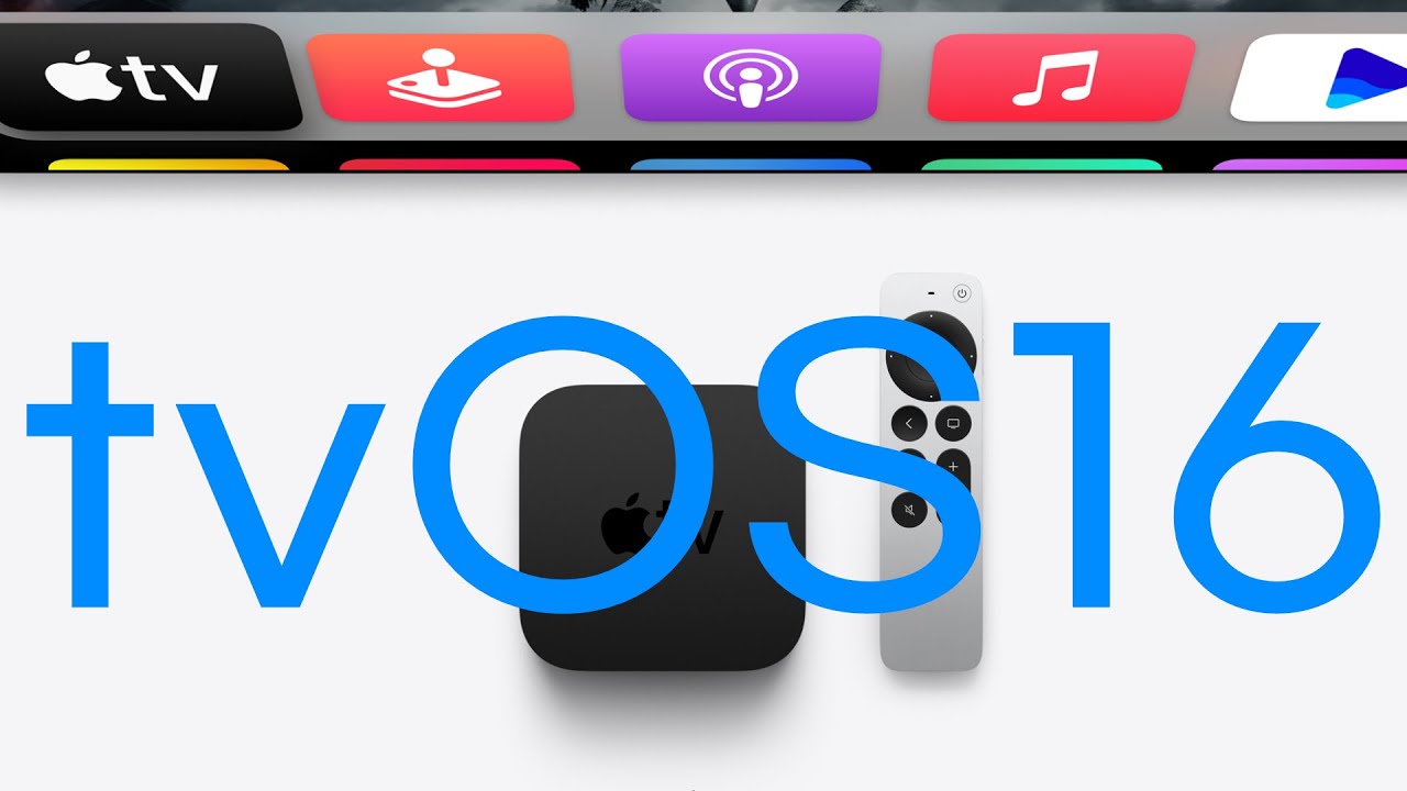 애플TV 기능 파워업! tvOS16 핵심 신기능 및 사용 꿀팁 총정리