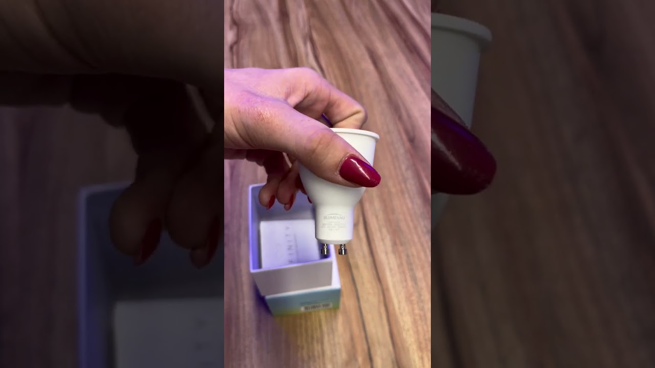 Lâmpada Led Dicroica Mr16 Smart Wi-Fi 5W RGB Blumenau Bivolt