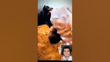 رجل معاق ولاكن يشتغل ولم يستسلم 