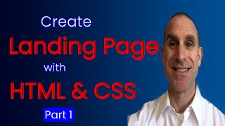 How to Make a Responsive Landing Page with HTML and CSS | Part 1: Navigation Bar