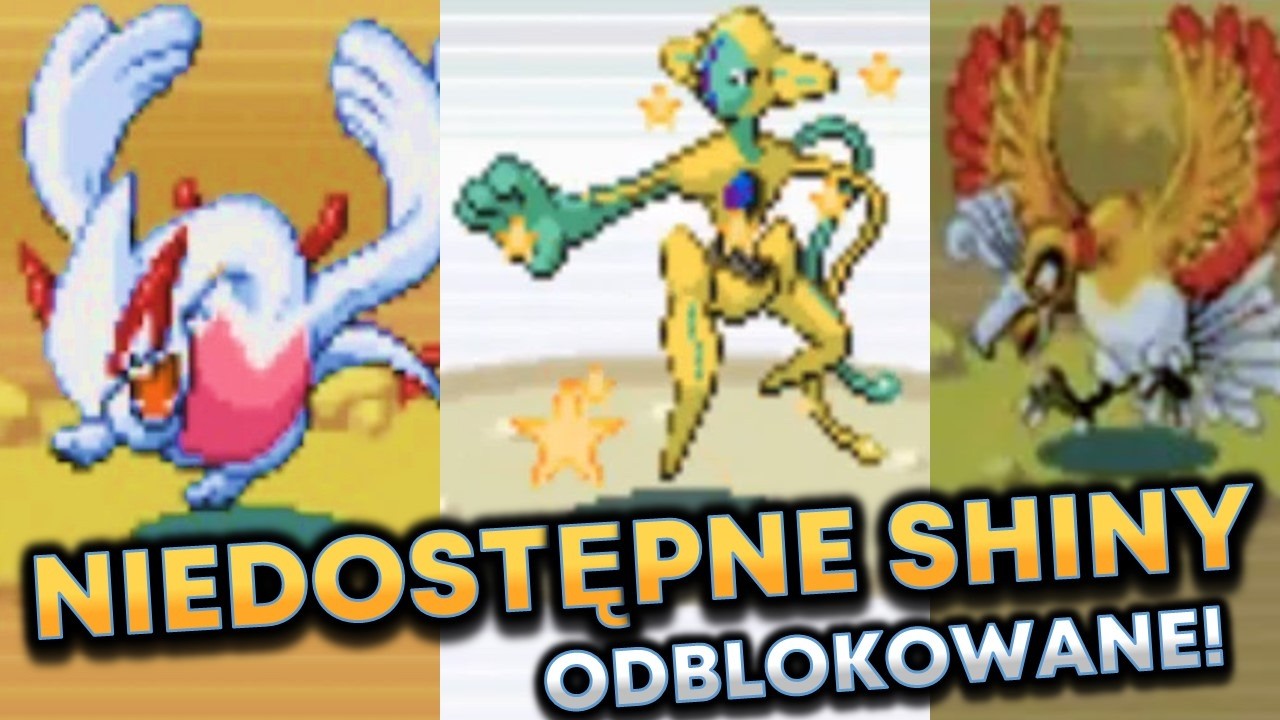 DEOXYS, LUGIA i HO-OH: Eventy SĄ W GRZE w Pokemon Fire Red i Leaf Green