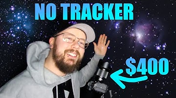 $400 lens and NO TRACKER • Deep Space photography full Processing DSS + Photoshop and StarNet ++