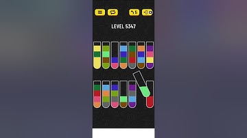 water sort puzzle level 5347