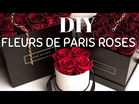 diy-$1-store-luxury-rose-box//fleurs-de-paris-inspired♡