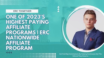 2023 Best Affiliate Program | ERC Affiliate Program |  Earn$$ With The Employee Retention Tax Credit