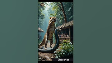Leopard vs. Python: Epic Jungle Battle Caught on Camera!#shorts #short #python #wildlife #jungle #fy