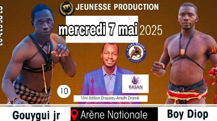 🛑Direct -Arène Nationale, combat Boy Diop vs Gouye Gui Jr
