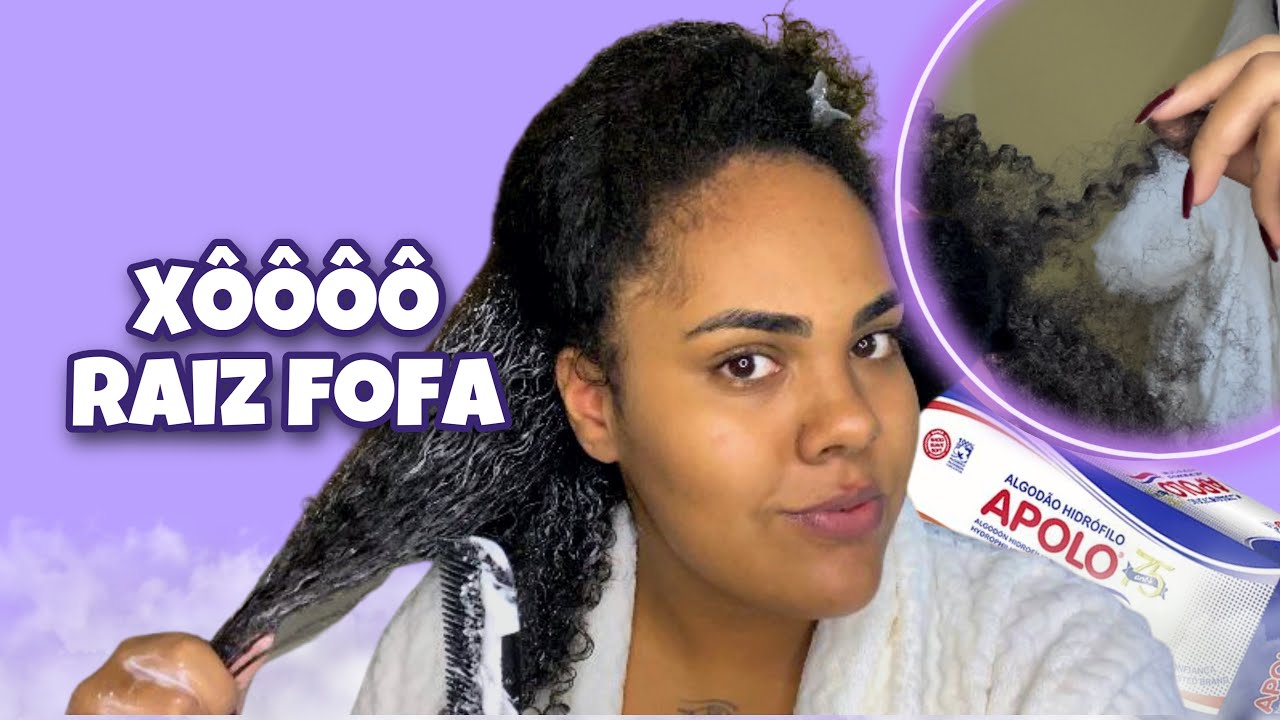Como CACHEAR a RAIZ FOFA do cabelo crespo? | Rapha Oscar