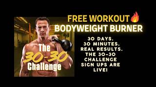 30-30 AMRAP Bodyweight Burner