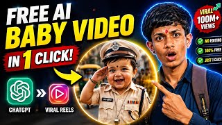 How to Create Free AI Baby Videos? 😱 | 1 Click Viral Method (2026) screenshot 5
