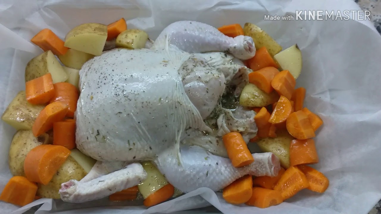 EASY & QUICK TO MAKE ROASTED CHICKEN | JANET's DIARYTV - YouTube